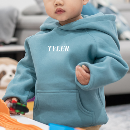 Custom Text Baby Hoodie MIST MERIT